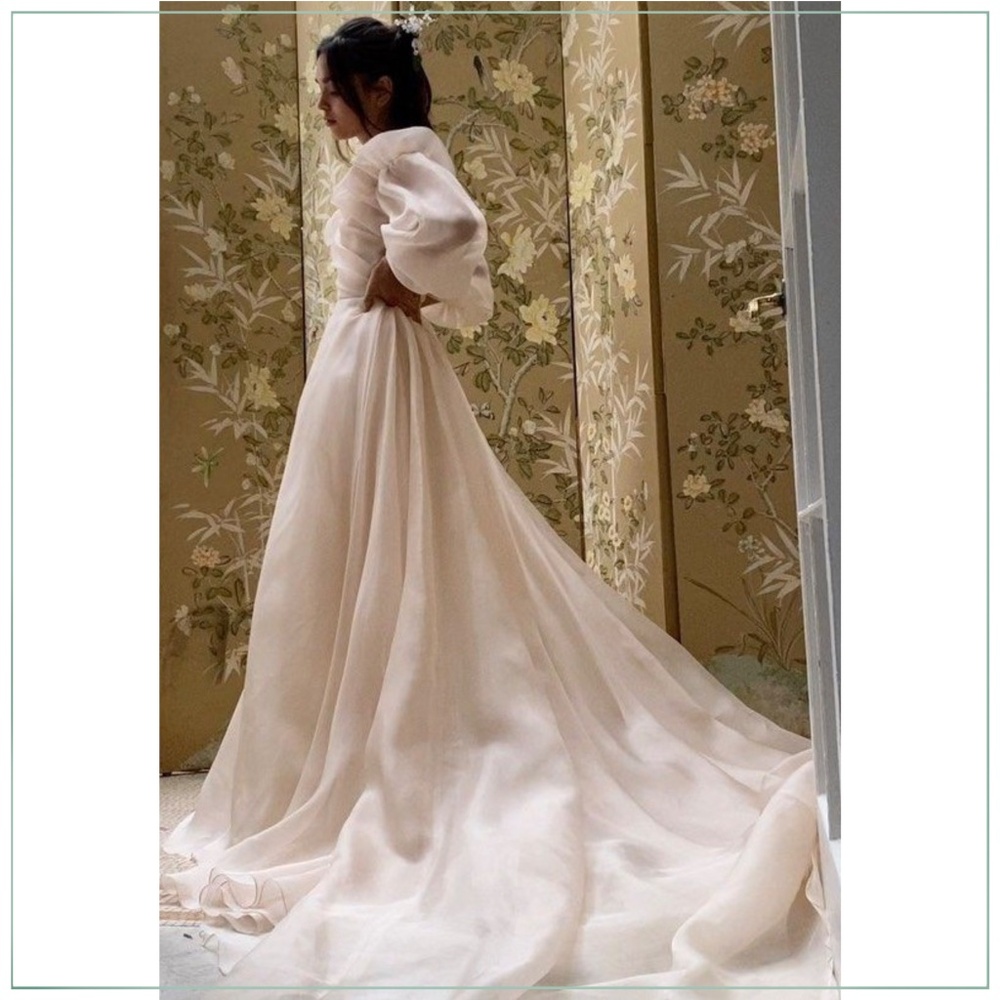 $7590 Monique Lhuillier Ambrosia Runway Bridal Gown - Picture 4 of 16